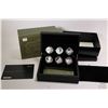 Image 1 : The Royal Mint 2014 "First World War-Outbreak" UK 5 pound six coin silver proof set in padded presen
