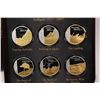 Image 2 : Cased limited edition "Sands of Gallipoli" 90th Anniversary medallion set with six cased medallions 