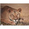 Image 2 : Framed limited edition print titled "Lady in Waiting" pencil signed by artist David N. Kitler II/X f