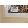 Image 5 : Framed limited edition print titled "Lady in Waiting" pencil signed by artist David N. Kitler II/X f