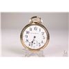 Image 1 : Burlington size 16 pocket watch, 19 jewel, grade 805, model 9. Serial no. 2570151 dates this watch t