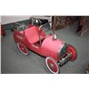 Image 1 : Vintage style American Retro pressed tin hook and ladder pedal firetruck, missing ladders and hose p