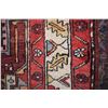 Image 2 : 100% handmade Iranian carpet runner with multiple medallions, geometric pattern with triple border i