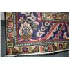 Image 2 : 100% handmade IranianTabriz carpet with center medallion, floral design, multiple borders with red b