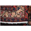 Image 2 : 100% handmade Iranian Azarbijan carpet with center medallion, geometric design, triple border, royal