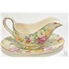 Image 2 : Selection of vintage Lord Nelson "Rose Time"chintz china including two cake plates, six sandwich pla