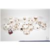 Image 1 : Selection of Royal Albert "Old Country Roses" china miniatures and florals, bud vases, candleholder 