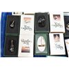 Image 2 : Selection of crystal miniatures including Swarovski wine bucket and champagne flutes, umbrella, purs