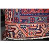 Image 2 : 100% handmade Iranian Mir carpet runner with paisley center panel with triple border, red background