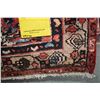 Image 2 : 100% handmade Iranian Hamden carpet runner with triple medallion, red background and overall floral 