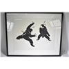 Image 1 : Framed limited edition print titled "Two Dancers' and labelled on verson Stanley Elongnak 1985, 18/5