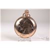 Image 2 : Hamilton size 18 pocket watch. 17 jewel grade 924, model 1. Serial no. 665930 dates to 1910, full ni