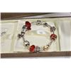 Image 2 : Pandora bracelet with a selection of Pandora charms marked Ale, plus a few non Pandora charms and a 