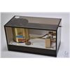 Image 1 : Vintage Precision temperature and humidity hydrograph recorder in a plexi-glass case