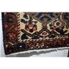 Image 2 : 100% handmade Iranian Bakhtyar carpet with center medallion, with deep brown background and highligh