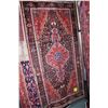 Image 1 : 100% handmade Iranian Nahavand carpet with center medallion, overall floral design and multiple bord