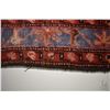 Image 2 : 100% handmade Iranian Hamden carpet runner with quadruple medallion in tones of red, blue, taupe, cr