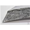 Image 2 : Two soap stone carvings including signed Ducks by artist G. Nason 5" X 7 1/2' and a green soaptone w
