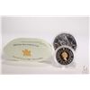 Image 1 : Royal Canadian MInt 1994 Canadian $5.00, 9999 fine silver, 1 troy ounce "Maple Leaf" coin, and a yea
