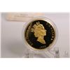 Image 3 : Royal Canadian MInt 1995 Canadian $200.00, 22 karat 17.135 gram gold coin, "Sugaring Off- A Canadian