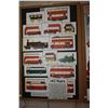 Image 2 : Two replica London Transport Underground posters mounted on massonite including The London Museum an