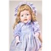 Image 2 : Two artist made porcelain dolls including Hilda on a five piece composition body and a baby doll on 