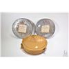 Image 1 : Two vintage film canisters containing "The Making of Steel, Part 1" and "The Making of Steel, Part 2
