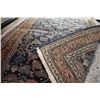 Image 3 : Small 100% handmade scatter rug in shades of blue, taupe and pink etc. 24" X 40"