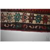 Image 2 : Small 100% handmade Zanjan wool runner in tones of blues, red, green, cream etc. 39" X 158"