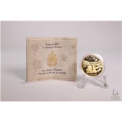 Royal Canadian MInt 1992 Canadian $200.00, 22 karat 17.135 gram gold coin, "Niagra Falls- A National