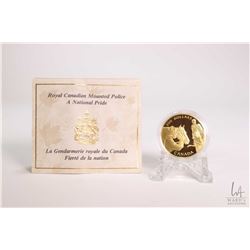 Royal Canadian Mint 1993 Canadian $200.00, 22 karat 17.135 gram gold coin, "Royal Canadian Mounted P