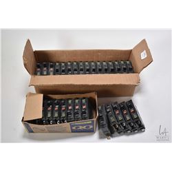 Approximately 32 D-Sqaure 22KA 120 volt breakers