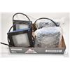 Image 1 : Four outdoor yard lights