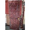 Image 1 : 100% handmade Iranian Hamden carpet runner with overall floral design in tones of reds, blues, taupe
