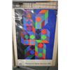Image 8 : Fifteen vintage 1972 Munchen Olympic prints of subway poster, each measuring 39" x 25"