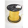 Image 1 : Southwire NMD90 12/2 CU G YW 492SP 12 gauge yellow pvc wire, half to 3/4 full spool