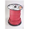 Image 1 : 3/4 full spool of 10 gauge red wire