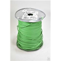 3/4 spool of 10 gauge green wire