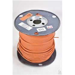 3/4 spool of 12 gauge orange wire