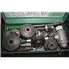 Image 2 : Greenlee 1906 SB ratchet knock out punch set for 1/2" - 2" conduit