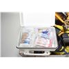 Image 2 : Selection of safety equipment including Rebel Protecta harness fall brake, harness, hard hat, McCord