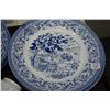 Image 2 : Four place setting of Royal Heritage porcelain blue and white china including dinner plates, side pl