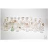 Image 1 : Seleciton of vintage glass apothecary bottles most with original stoppers etc.