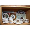 Image 2 : Selection of royalty ware including Royal Albert, Aynsley, Adderleys etc. tea cups and saucers, tin 