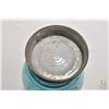 Image 2 : Five vintage Ball Perfect Mason sealing jars with original zink lids lined with milk glass