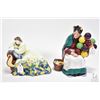 Image 1 : Two Royal Doulton figurines including "The Balloon Seller" HN1315 and "Solitude" HN2810