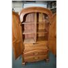 Image 2 : Semi contemporary dome top, two door and two drawer chiffarobe