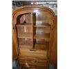 Image 2 : Semi contemporary dome top, two door and two drawer chiffarobe