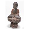 Image 1 : Gilt lacquered heavy seated figure of Gautama Buddha, purportedly 19th century 9 1/2" in height