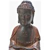 Image 2 : Gilt lacquered heavy seated figure of Gautama Buddha, purportedly 19th century 9 1/2" in height